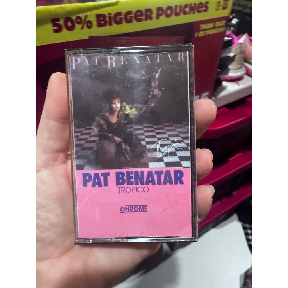 Pat Benatar Tropico Cassette Tape 1984 Chrysalis Columbia House Chrome We Belong